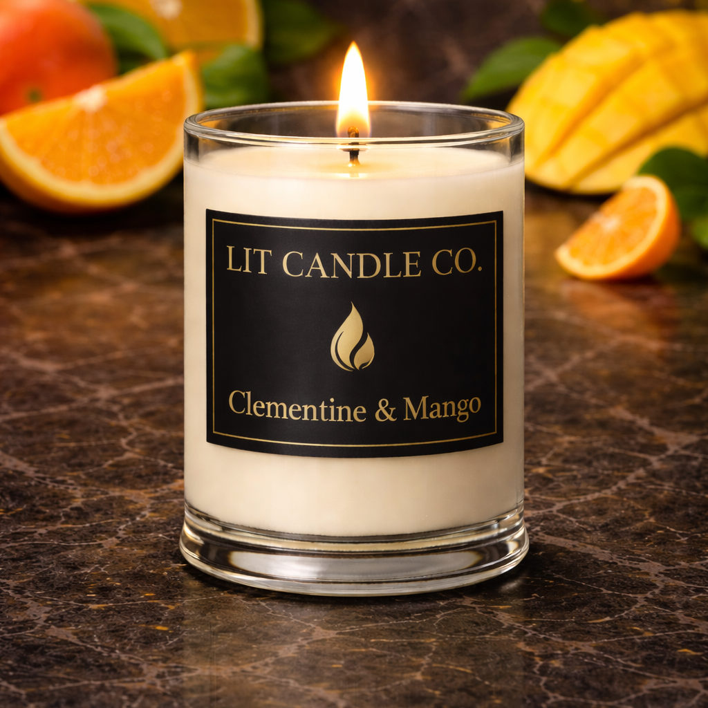 Scented Candle Clementine & Mango
