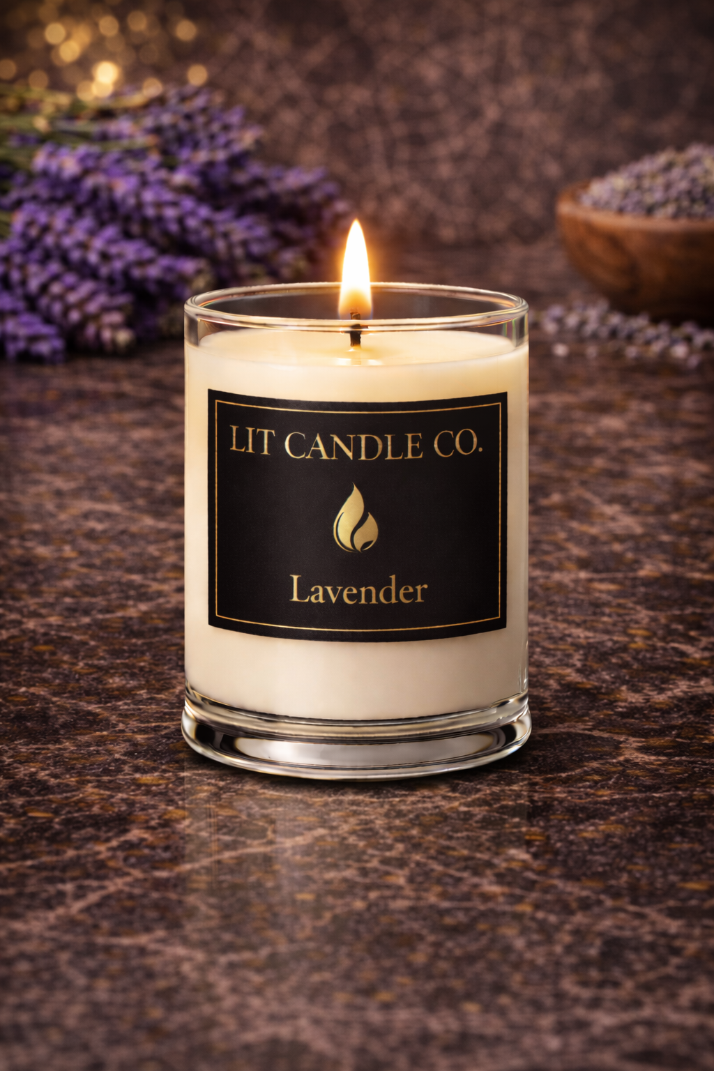 Scented Candle Lavender