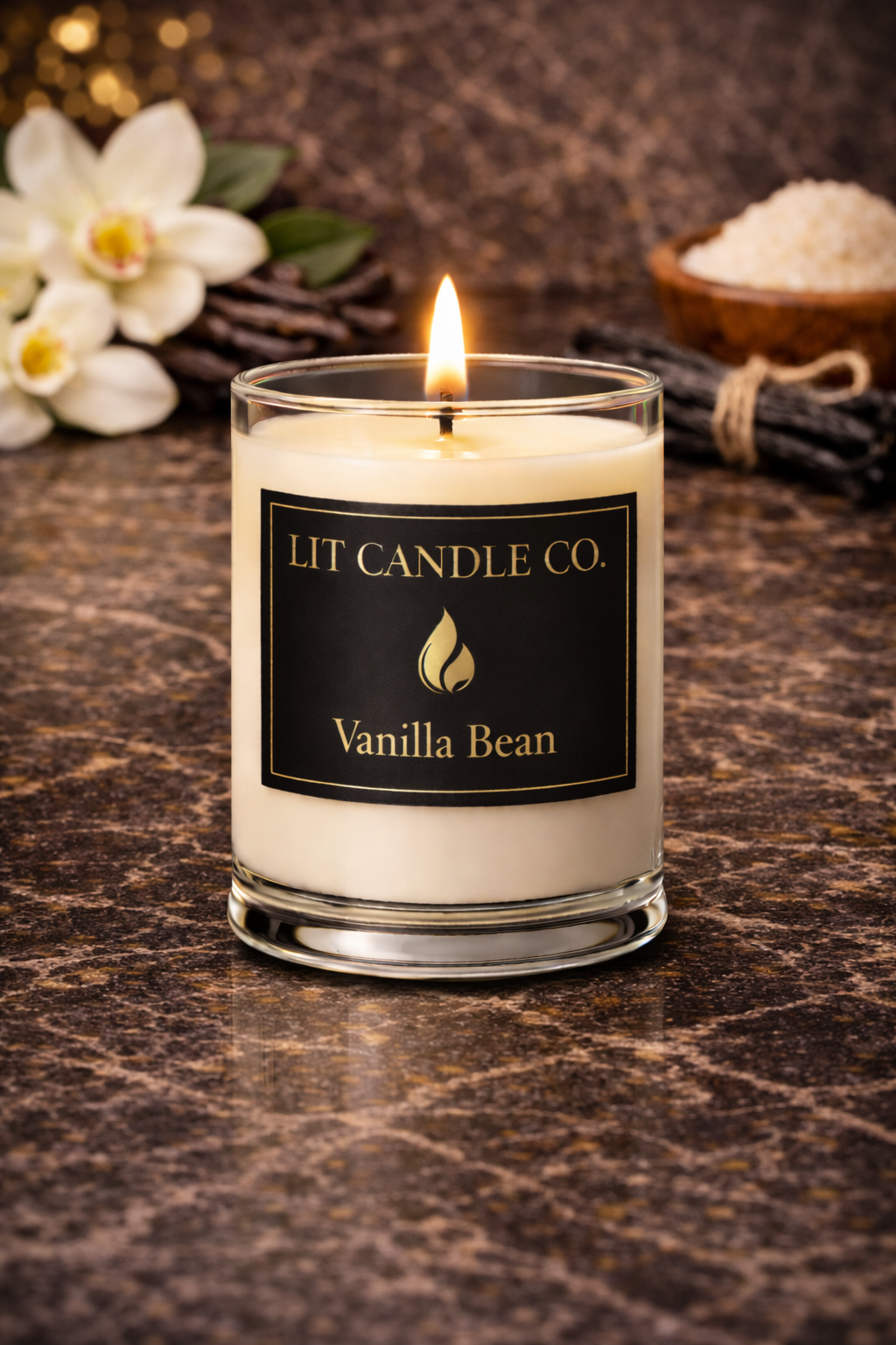 Scented Candle Vanilla Bean